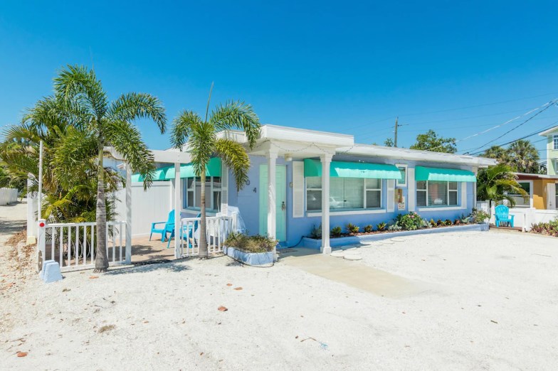 Cabaña de playa de 1 dormitorio con vistas al golfo - Bradenton Beach, Florida