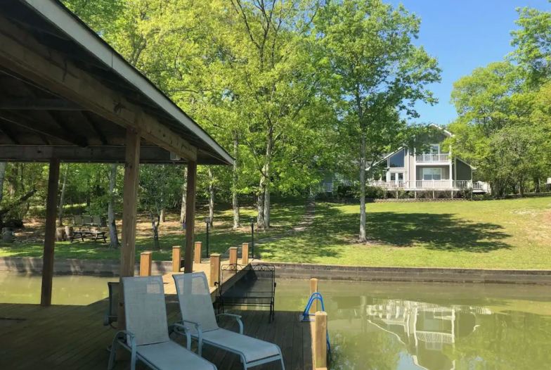 Acogedora casa en el lago Chickamauga con muelle privado - Decatur